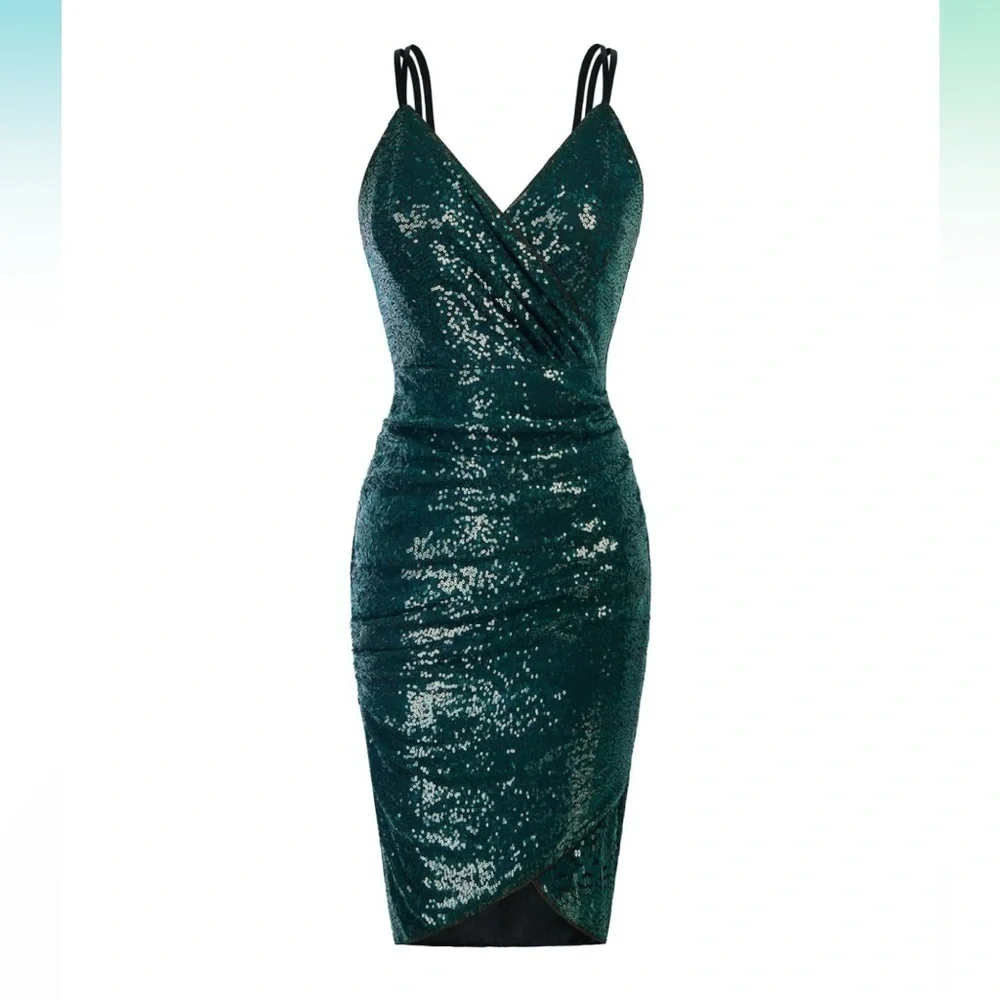 NWT Grace Karin Sequence Dress - Picture 2 of 11